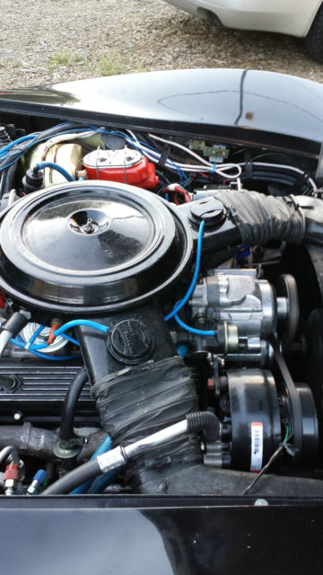 1980 Black Chevrolet Corvette