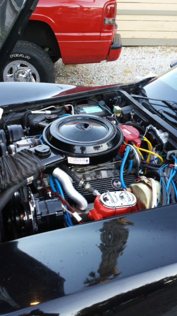 1980 Black Chevrolet Corvette