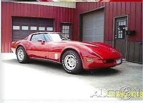 1980 Red Chevrolet Corvette