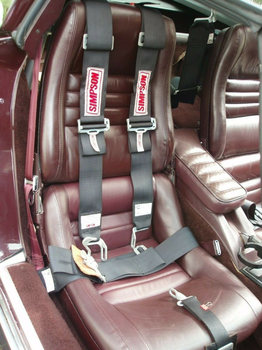 1980 Burgundy Chevrolet Corvette Coupe