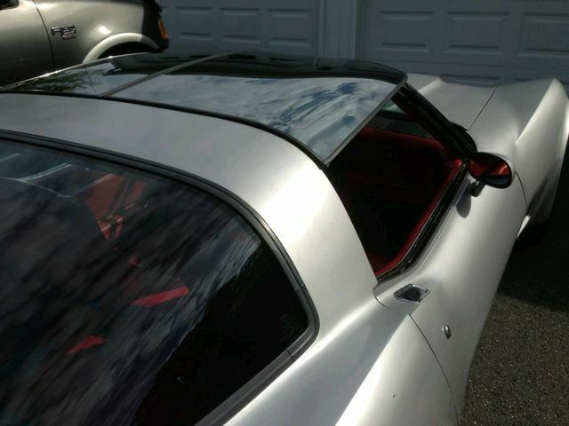 1980 Silver Chevrolet Corvette --