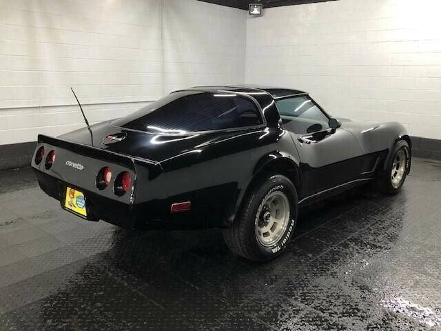 1980 Black Chevrolet Corvette Two-Door Coupe