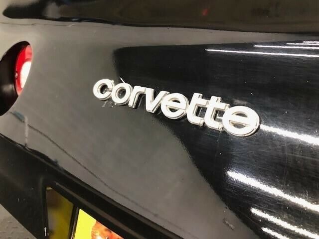 1980 Black Chevrolet Corvette Two-Door Coupe