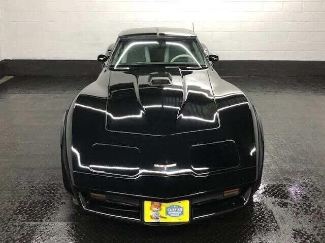 1980 Black Chevrolet Corvette Two-Door Coupe