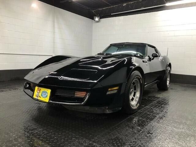1980 Black Chevrolet Corvette Two-Door Coupe