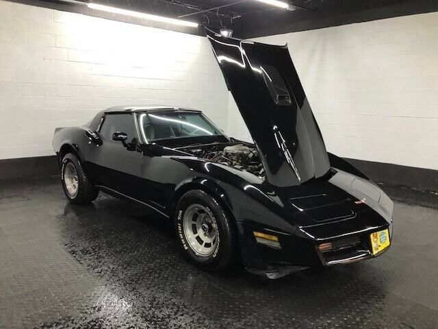 1980 Black Chevrolet Corvette Two-Door Coupe