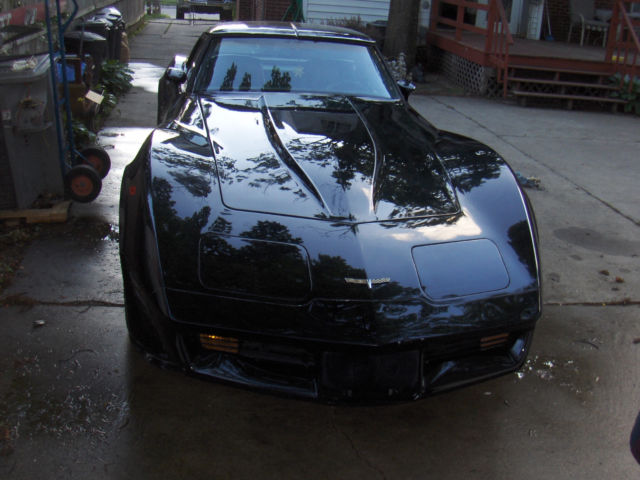 1980 Black Chevrolet Corvette Coupe