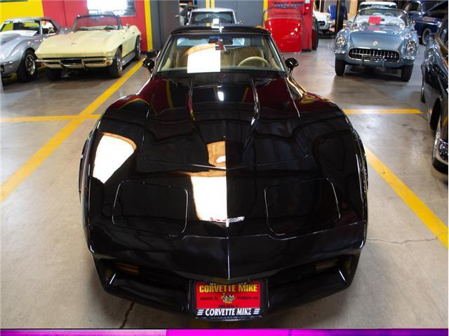 1980 Black Chevrolet Corvette T-Top Coupe