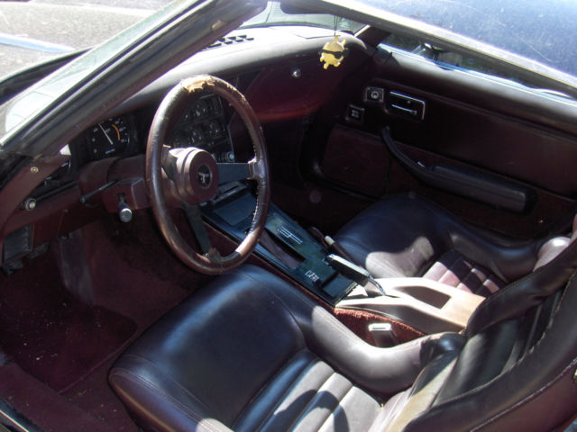 1980 Black Chevrolet Corvette Coupe