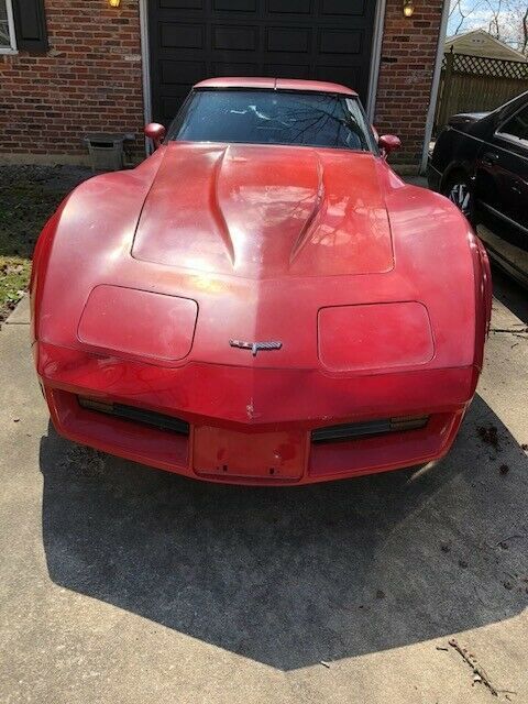 1980 Red Chevrolet Corvette Coupe