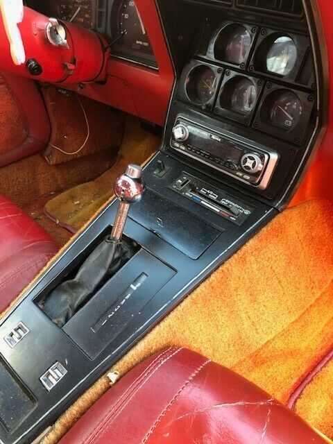 1980 Red Chevrolet Corvette Coupe