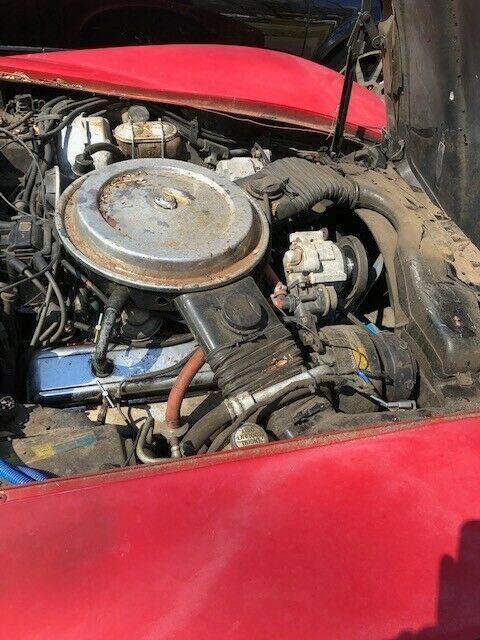 1980 Red Chevrolet Corvette Coupe