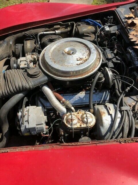 1980 Red Chevrolet Corvette Coupe