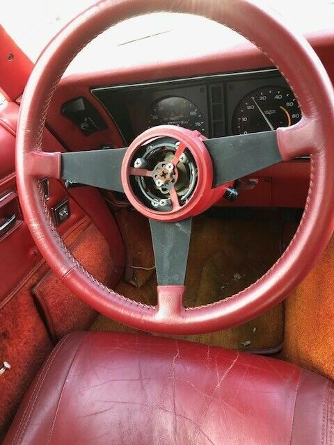 1980 Red Chevrolet Corvette Coupe