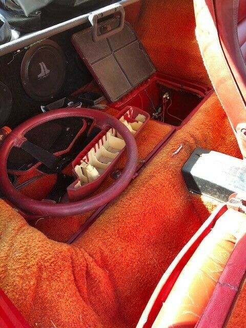 1980 Red Chevrolet Corvette Coupe