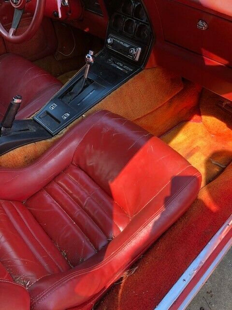 1980 Red Chevrolet Corvette Coupe