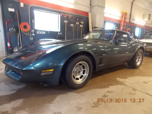 1980 Blue Chevrolet Corvette Coupe