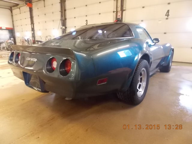 1980 Blue Chevrolet Corvette Coupe