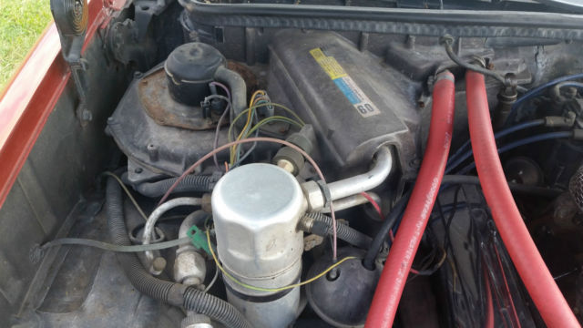 1980 Sunburst Orange Metallic Chevrolet El Camino Truck