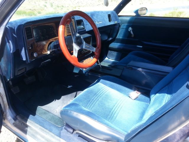 1980 Pearl white and blue Chevrolet El Camino El Camino