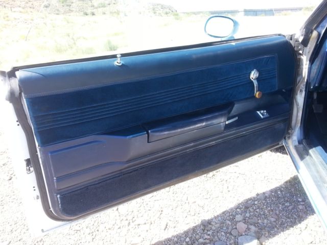 1980 Pearl white and blue Chevrolet El Camino El Camino