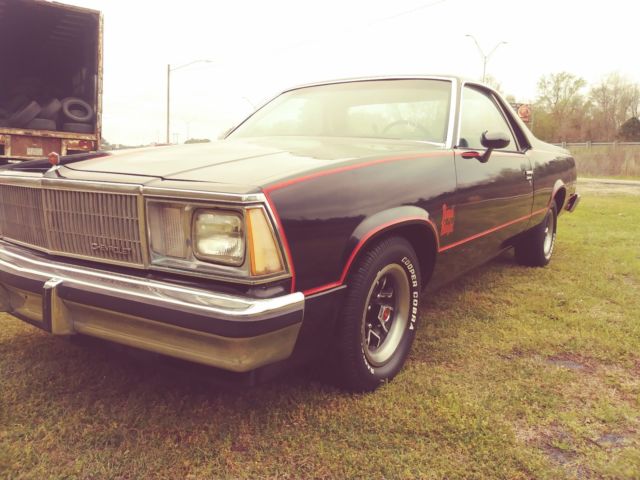 1980 Black Chevrolet El Camino EL CAMINO