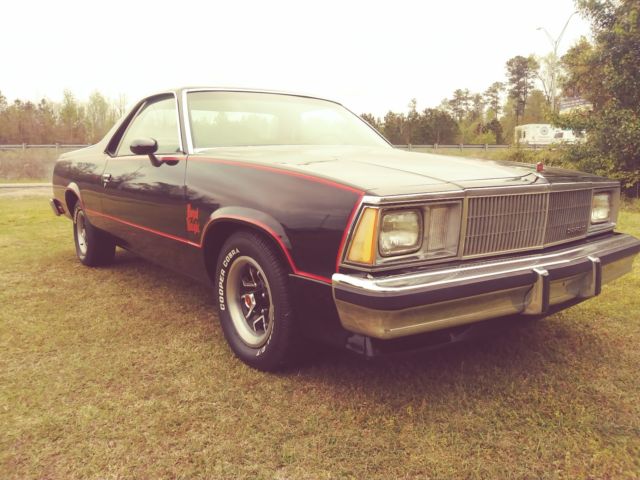 1980 Black Chevrolet El Camino EL CAMINO