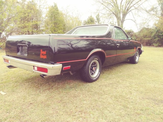1980 Black Chevrolet El Camino EL CAMINO