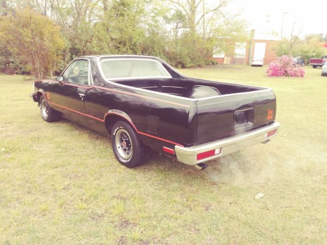 1980 Black Chevrolet El Camino EL CAMINO