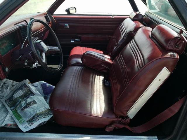 1980 Black Chevrolet El Camino EL CAMINO