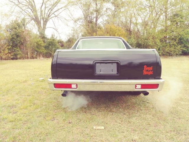 1980 Black Chevrolet El Camino EL CAMINO