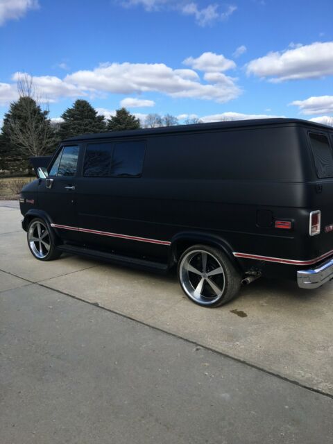 1980 Black Chevrolet G20 Van VAN