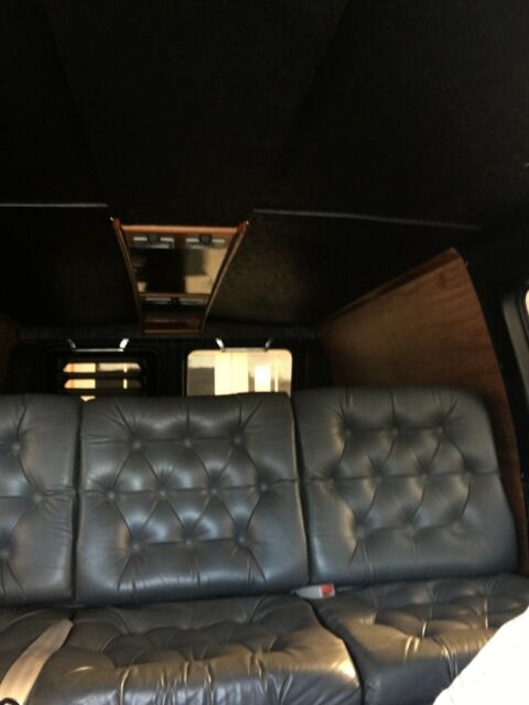 1980 Black Chevrolet G20 Van VAN