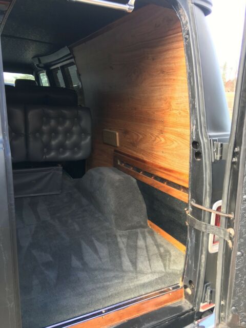 1980 Black Chevrolet G20 Van VAN