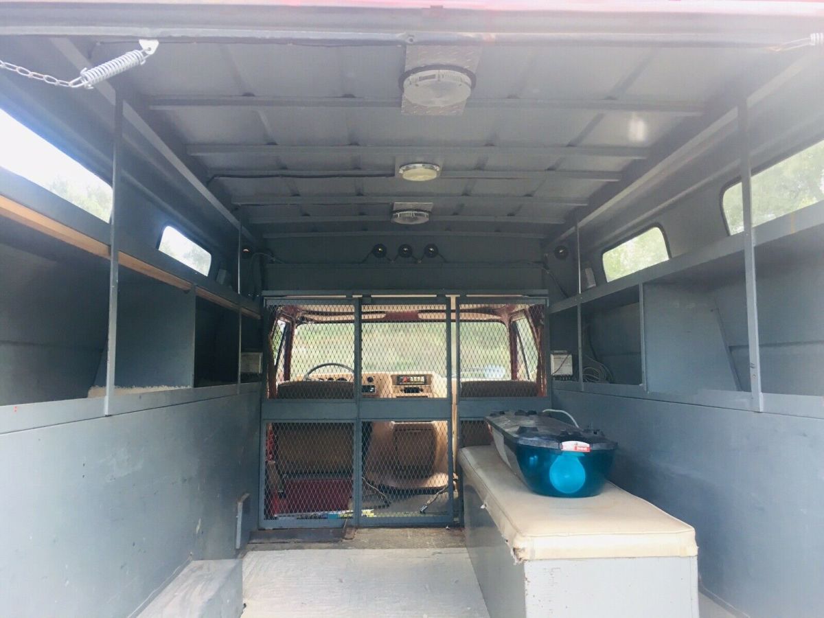 1980 Red Chevrolet G 30 Van