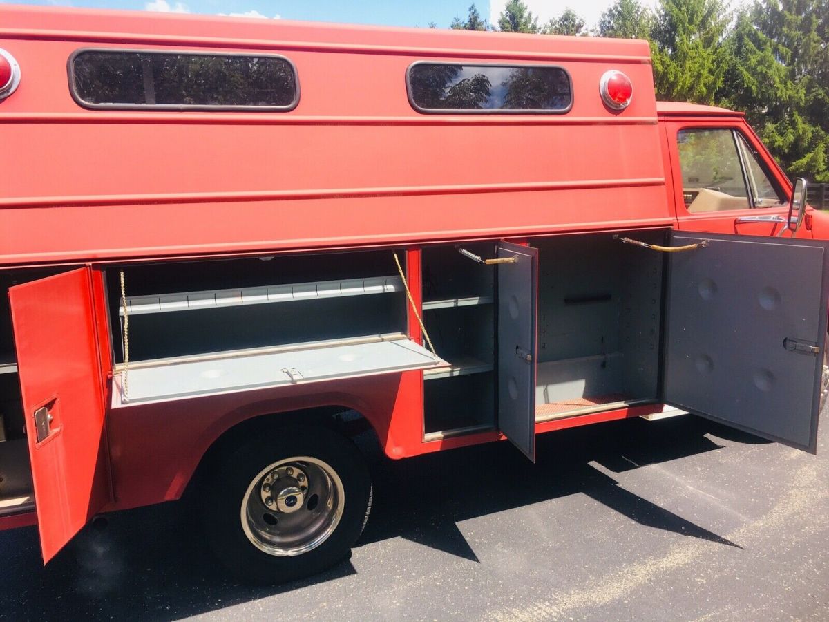 1980 Red Chevrolet G 30 Van