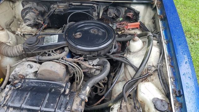 1980 Blue Chevrolet Nova Hatchback