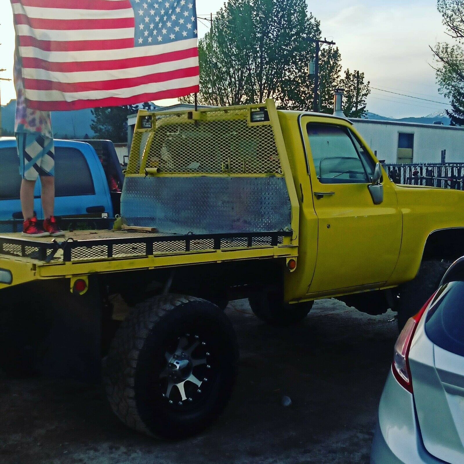 1980 Yellow Chevrolet k 1500 Pickup