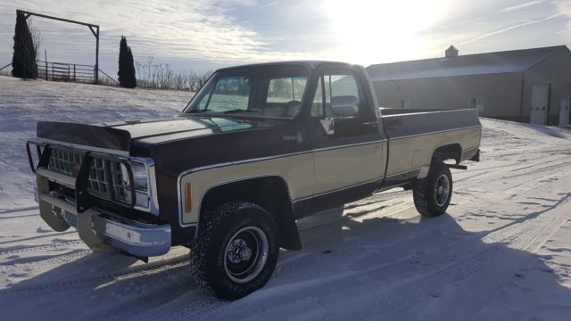 1980 Two tone brown Chevrolet Other Pickups Cab & Chassis