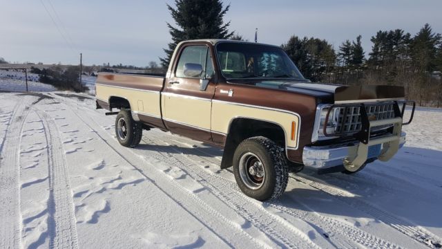 1980 Two tone brown Chevrolet Other Pickups Cab & Chassis