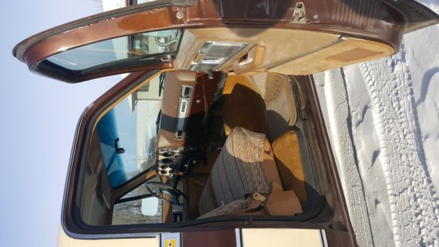 1980 Two tone brown Chevrolet Other Pickups Cab & Chassis