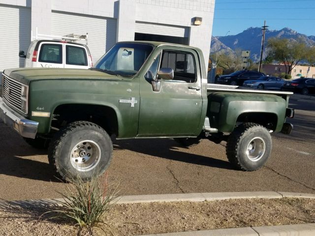 1980 Green Chevrolet C/K Pickup 2500 Standard Cab Pickup