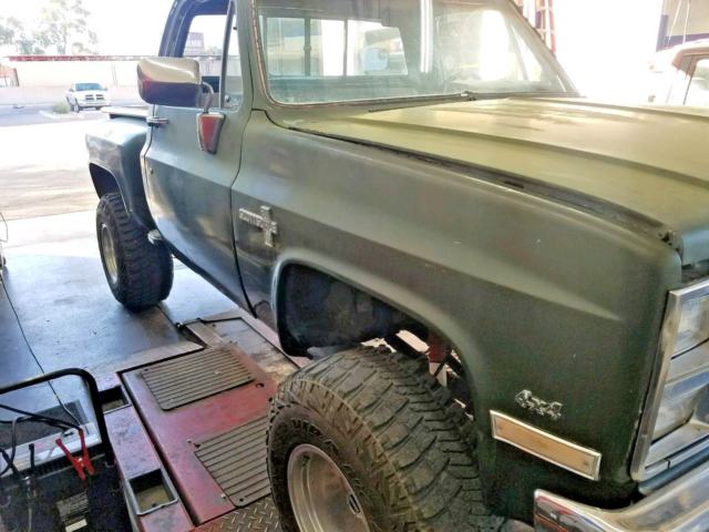 1980 Green Chevrolet C/K Pickup 2500 Standard Cab Pickup