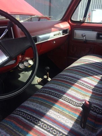 1980 Red Chevrolet C/K Pickup 2500 Regular cab pickup