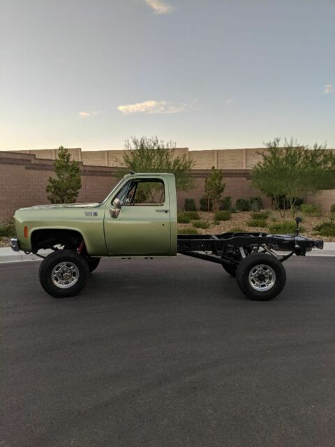 1980 Green Chevrolet C/K Pickup 3500 Cab & Chassis
