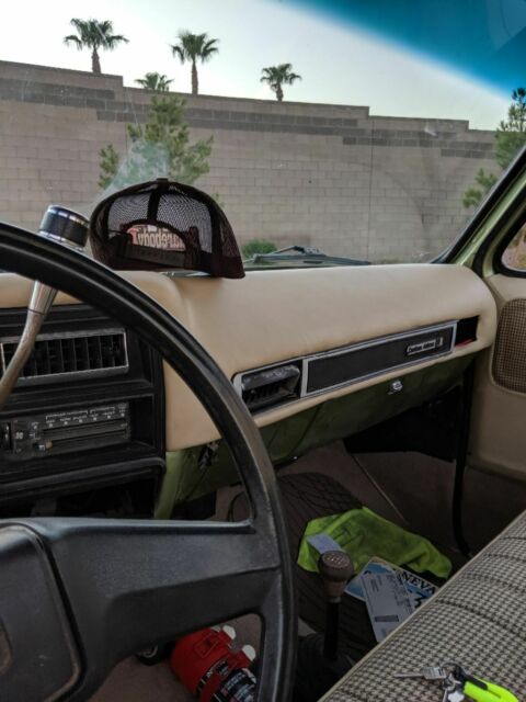 1980 Green Chevrolet C/K Pickup 3500 Cab & Chassis