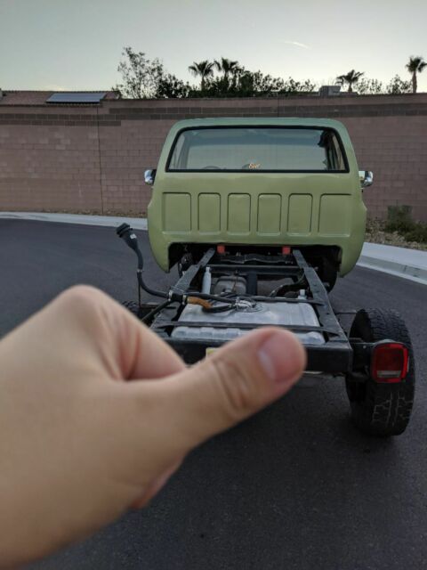 1980 Green Chevrolet C/K Pickup 3500 Cab & Chassis