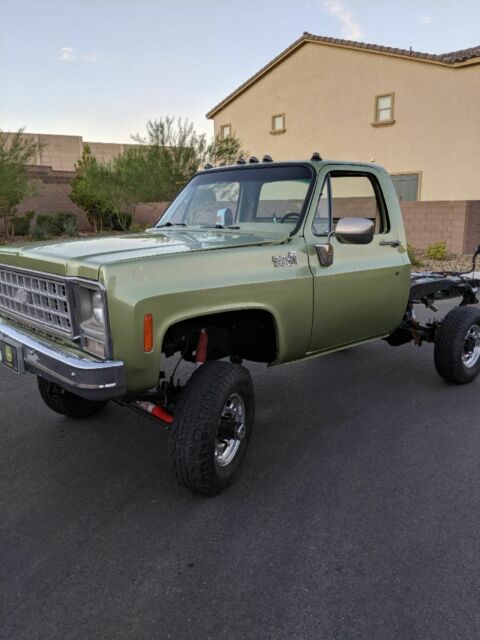 1980 Green Chevrolet C/K Pickup 3500 Cab & Chassis