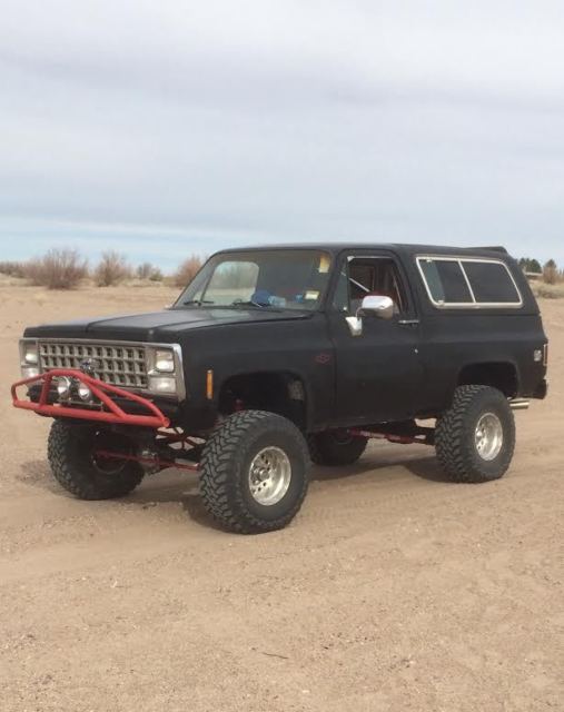 1980 Black Chevrolet Blazer
