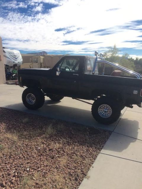 1980 Black Chevrolet Blazer